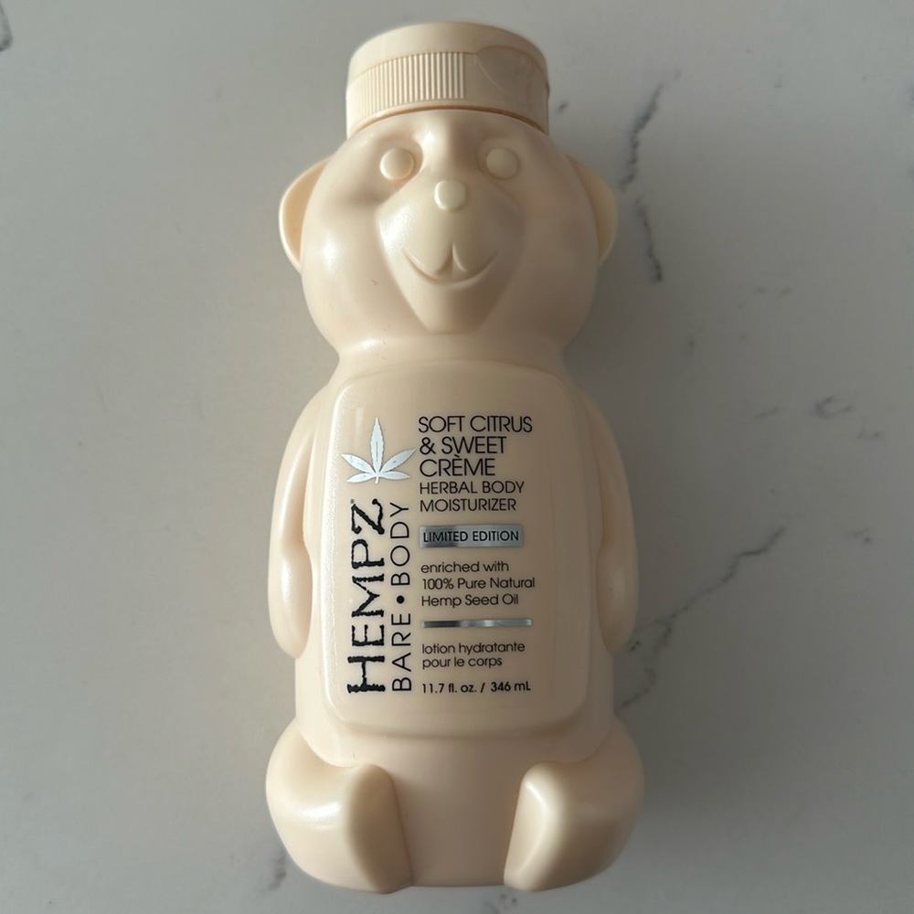 BRAND NEW Hempz Bare Body Soft Citrus and Sweet Creme Body Moisturizer 11.7 oz